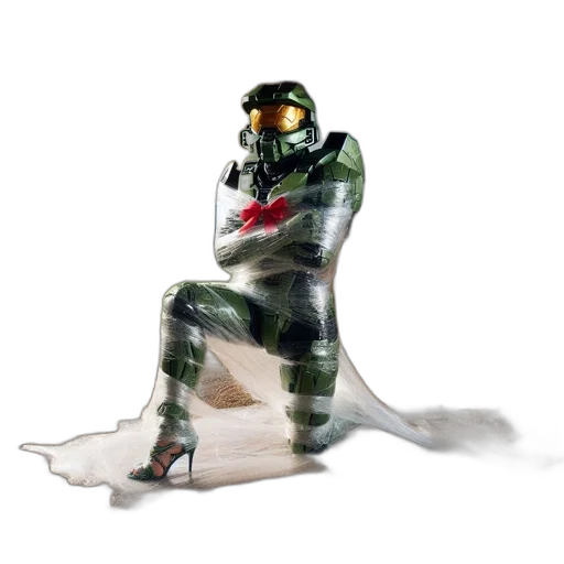 robot, dress, mask, creature transparent PNG cut-out