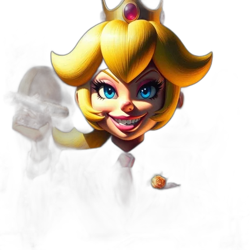 crown, face, mask, staff transparent PNG cut-out