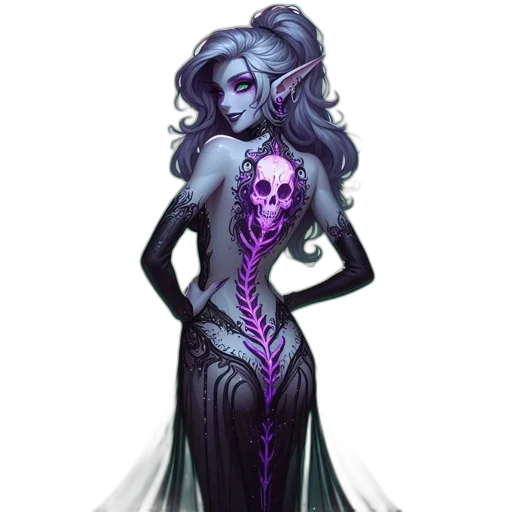 dress, concept art, fantasy art, pixel art transparent PNG cut-out