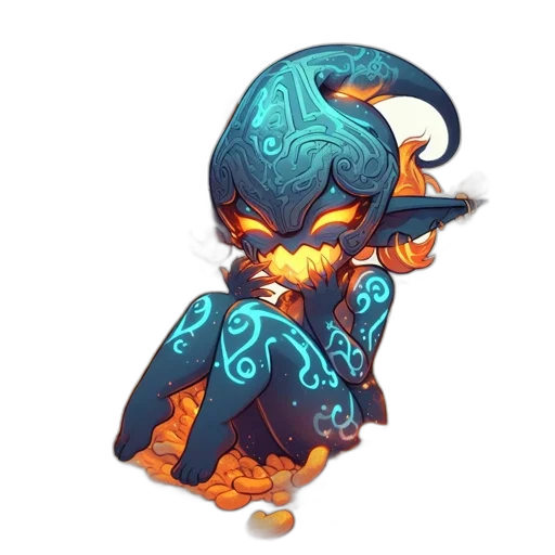staff, dragon, concept art, fantasy art transparent PNG cut-out