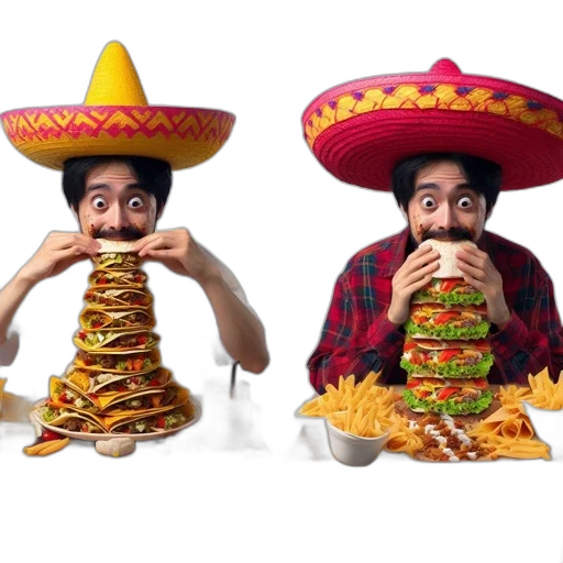 food, hat, photorealistic, concept art transparent PNG cut-out