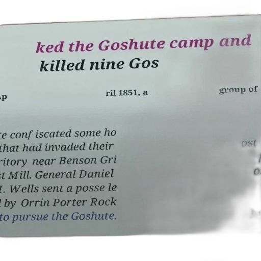 historical, document, mentions, goshute transparent PNG cut-out