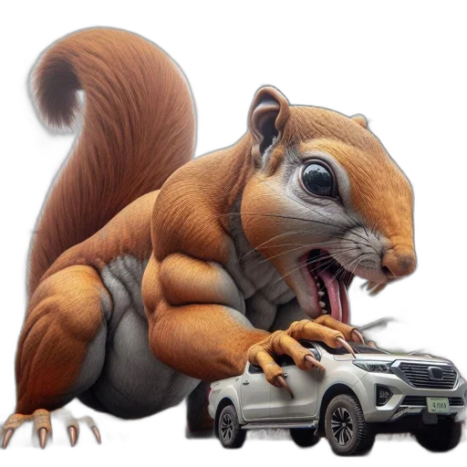 car, animal, creature, concept art transparent PNG cut-out
