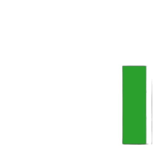 green, monochrome, bar, chart transparent PNG cut-out