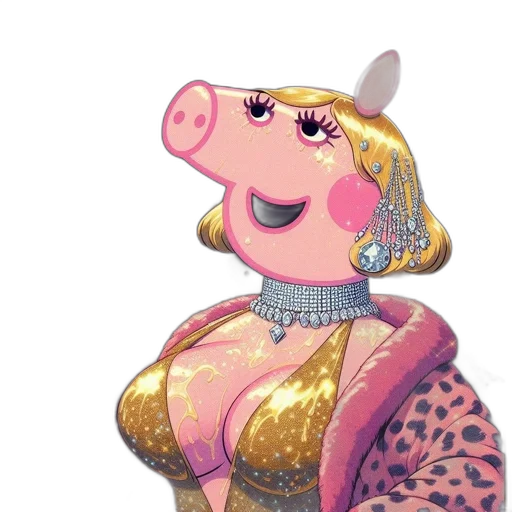 dress, animal, jewelry, crown transparent PNG cut-out