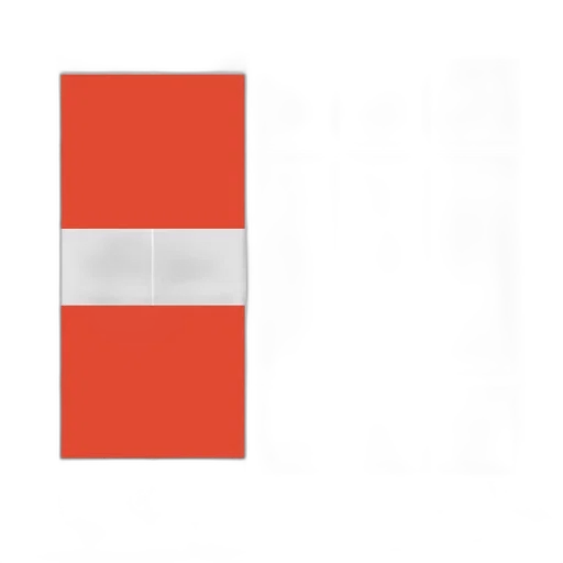 3d render, pastel, red, earth tones transparent PNG cut-out