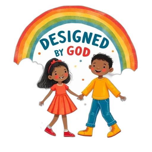 colorful, children, book, cover transparent PNG cut-out