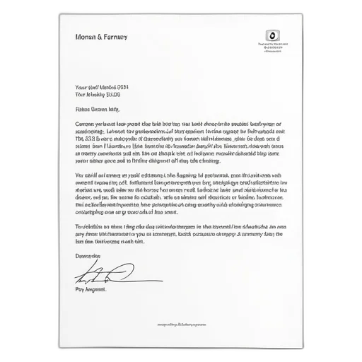 loan, letter, reads, will transparent PNG cut-out