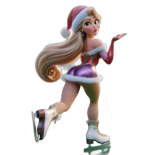 shoes, dress, 3d render, concept art transparent PNG cut-out