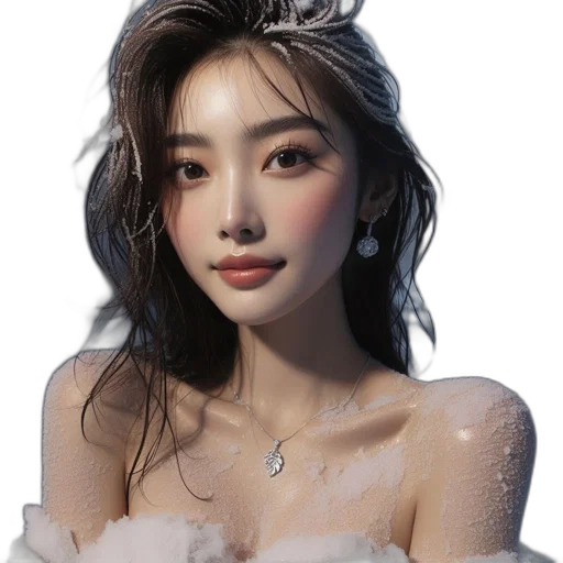 jewelry, face, hair, crown transparent PNG cut-out