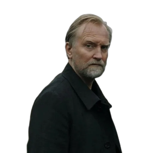 jacket, staff, face, fog transparent PNG cut-out