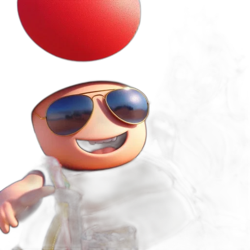 staff, robot, hat, face transparent PNG cut-out