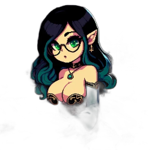 jewelry, crown, pixel art, fantasy art transparent PNG cut-out