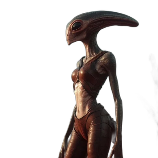 creature, robot, animal, staff transparent PNG cut-out