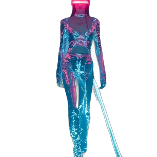 robot, staff, sword, weapon transparent PNG cut-out