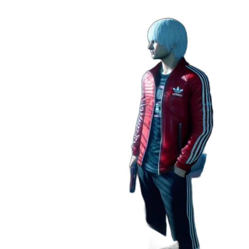 jacket, robot, mask, creature transparent PNG cut-out