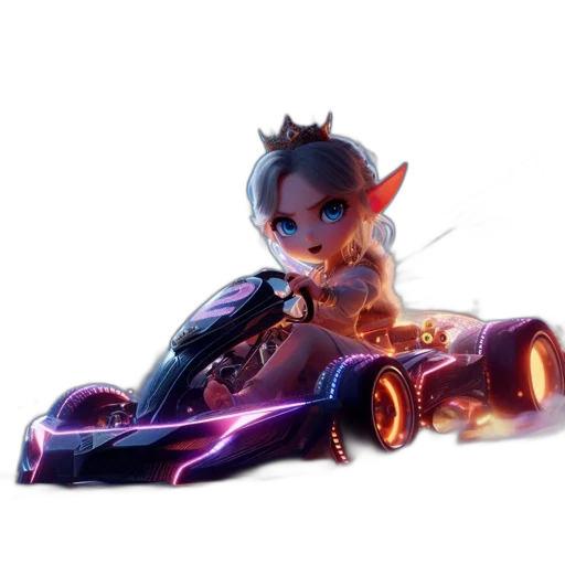 car, crown, weapon, robot transparent PNG cut-out