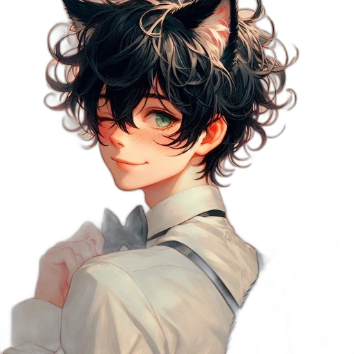 mask, staff, hair, crown transparent PNG cut-out