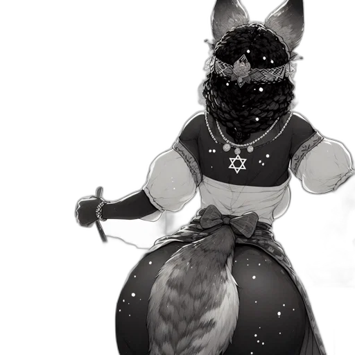 staff, mask, dress, animal transparent PNG cut-out