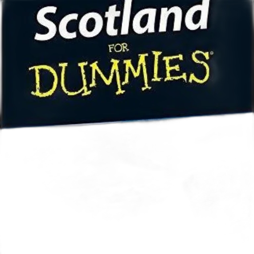 scotland, dummies, book, cover transparent PNG cut-out