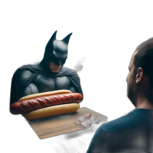 food, concept art, comic book art, photorealistic transparent PNG cut-out