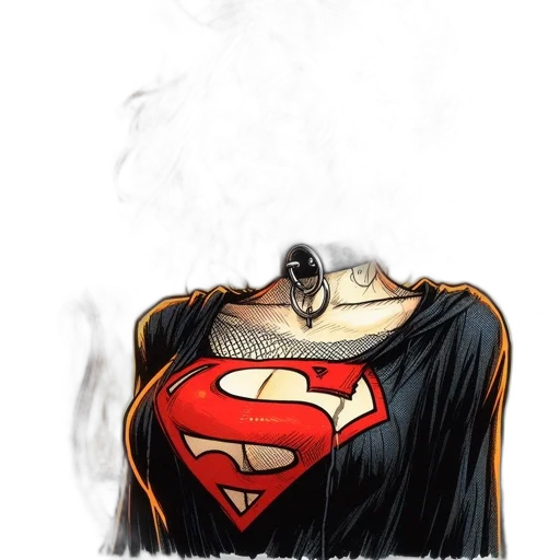 mask, jacket, comic book art, concept art transparent PNG cut-out