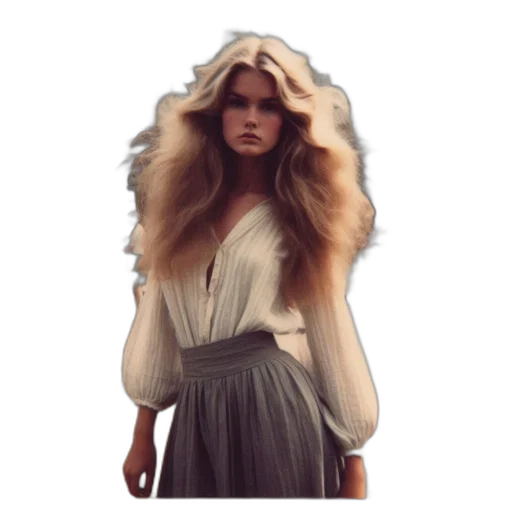 hair, dress, jacket, photorealistic transparent PNG cut-out