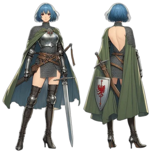 sword, concept art, fantasy art, pixel art transparent PNG cut-out
