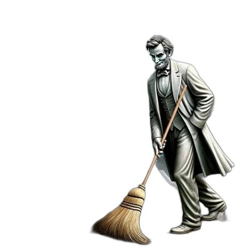 staff, comic book art, concept art, 3d render transparent PNG cut-out