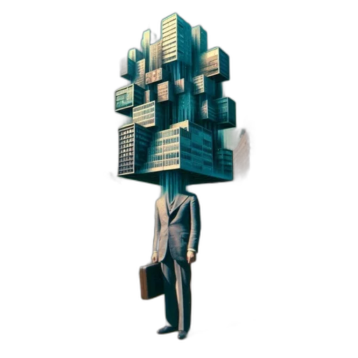 tree, staff, robot, crown transparent PNG cut-out