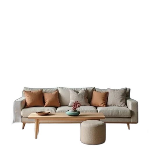 furniture, 3d render, photorealistic, concept art transparent PNG cut-out