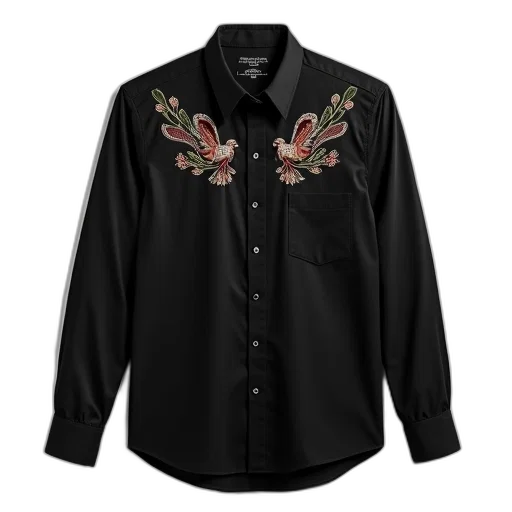 jacket, black, dress, shirt transparent PNG cut-out