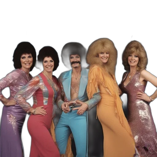 hair, dress, group, photo transparent PNG cut-out