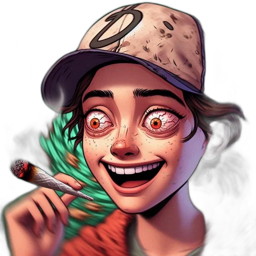 face, creature, mask, hat transparent PNG cut-out