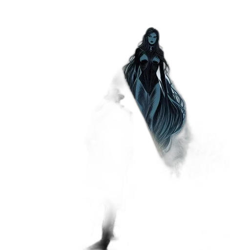 dress, creature, mask, sword transparent PNG cut-out