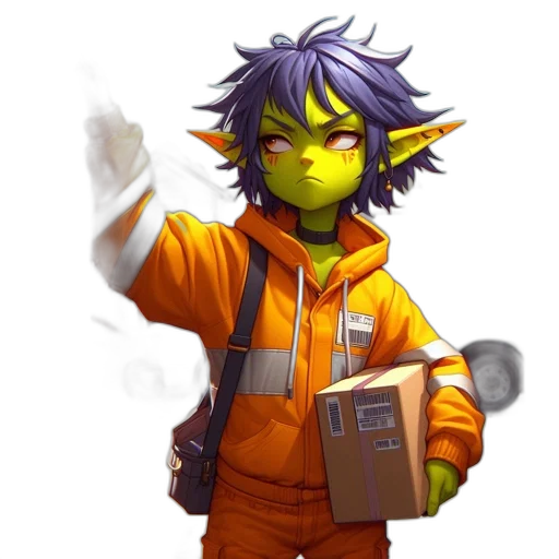 staff, jacket, weapon, concept art transparent PNG cut-out