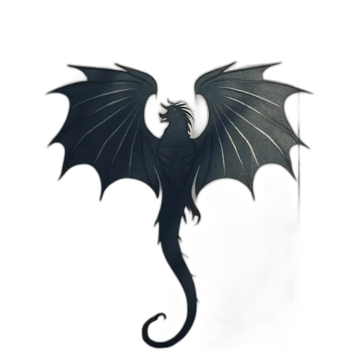 dragon, staff, creature, animal transparent PNG cut-out