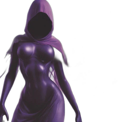 dress, mask, concept art, 3d render transparent PNG cut-out