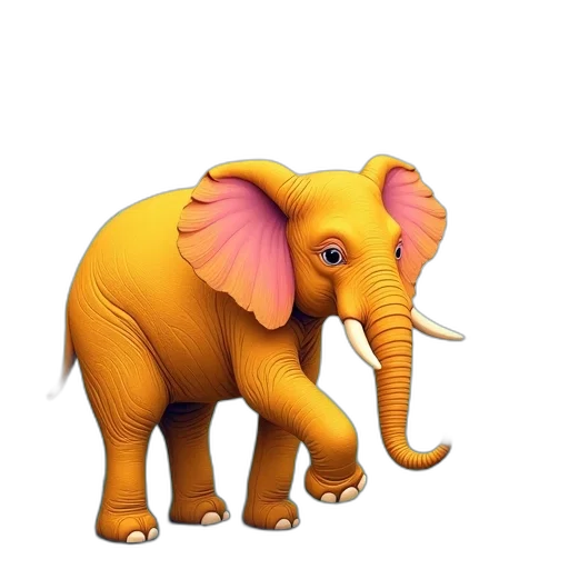animal, creature, 3d render, concept art transparent PNG cut-out