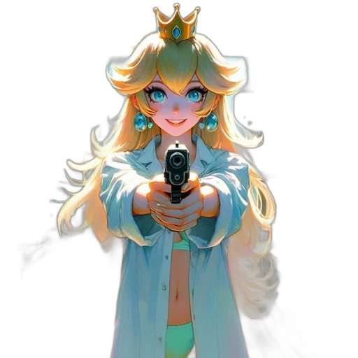 weapon, staff, crown, sword transparent PNG cut-out