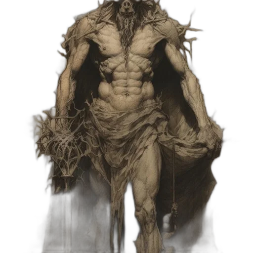 creature, mask, concept art, fantasy art transparent PNG cut-out
