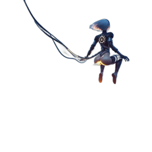 staff, robot, weapon, umbrella transparent PNG cut-out