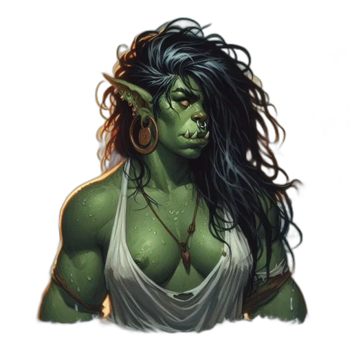 fantasy art, concept art, comic book art, pixel art transparent PNG cut-out