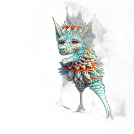 dragon, creature, mask, animal transparent PNG cut-out