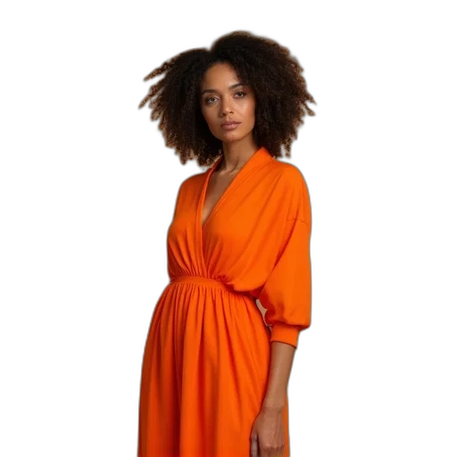 dress, earth tones, neon, monochrome transparent PNG cut-out