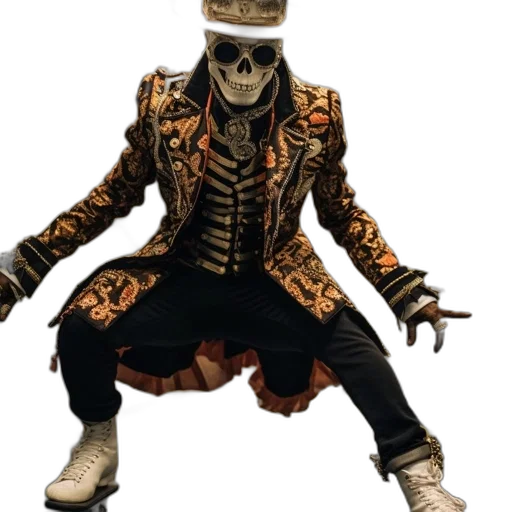 jacket, mask, hat, robot transparent PNG cut-out