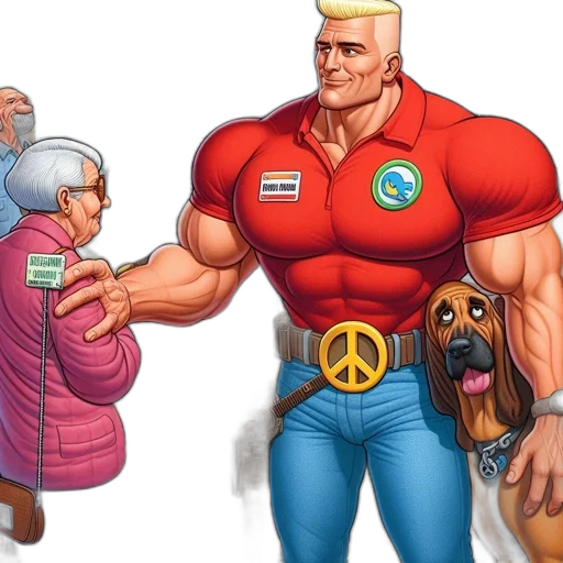 jacket, comic book art, concept art, tree-lined transparent PNG cut-out