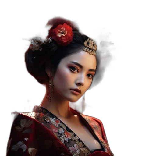crown, face, staff, dress transparent PNG cut-out
