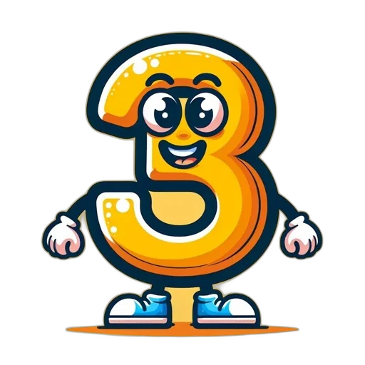 3d render, animated, anthropomorphic, figure transparent PNG cut-out