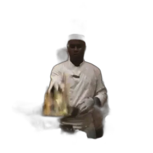 staff, food, robot, hat transparent PNG cut-out